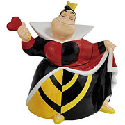 Alice in Wonderland Queen of Hearts Cookie Jar